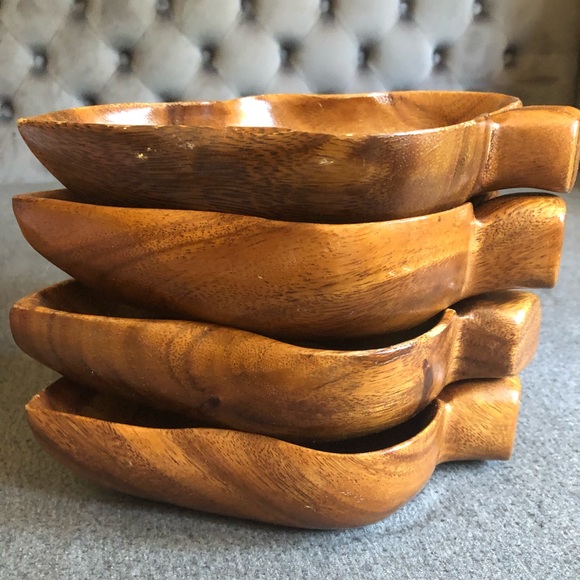 House of Monkeypod Serving Set Made in Hawaii - Picture 11 of 16